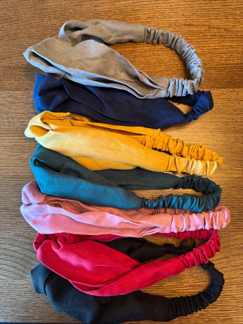 Women’s Elastic Headband Set - Multicolor Pack of seven